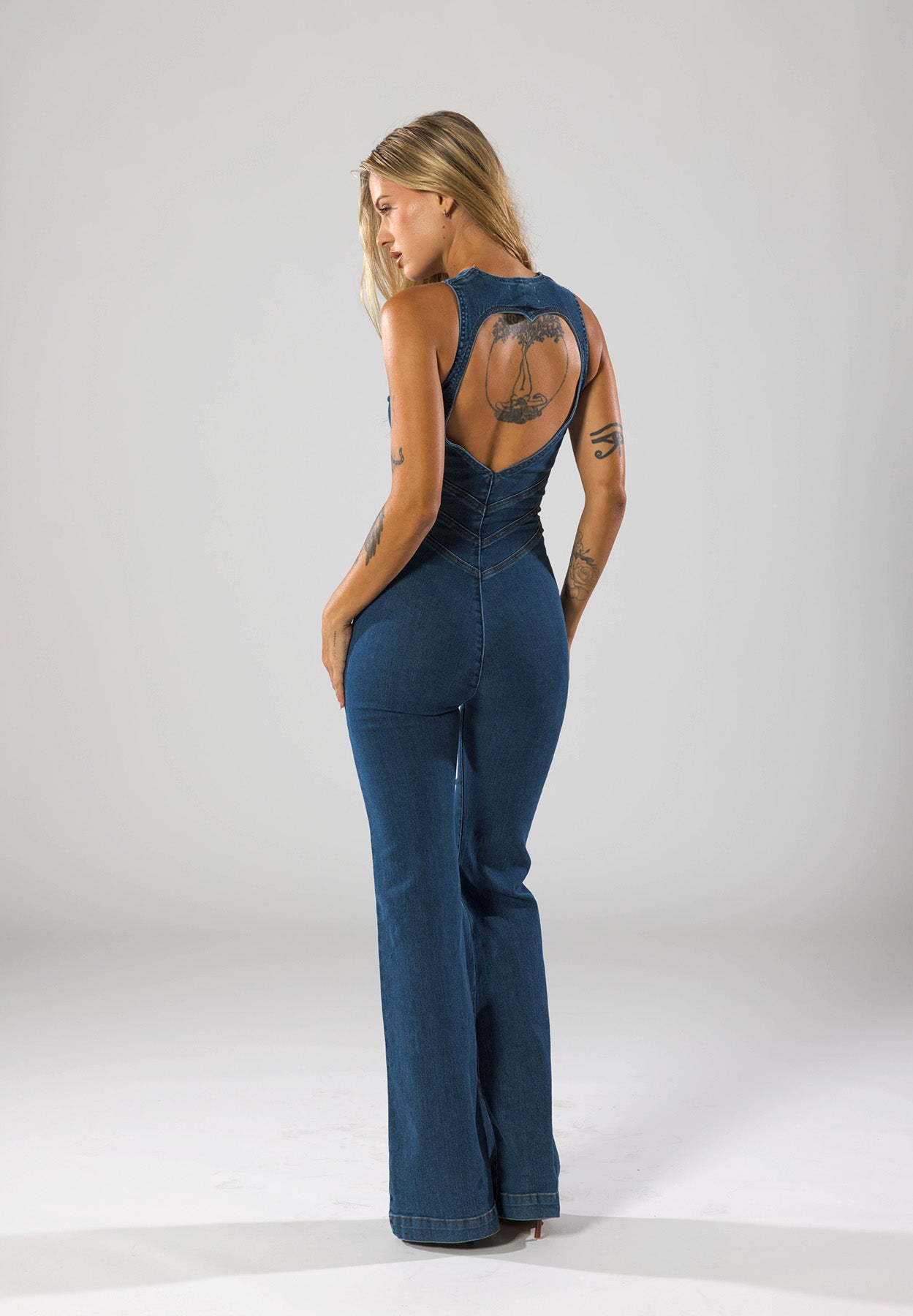 Jenny Denim Jumpsuit