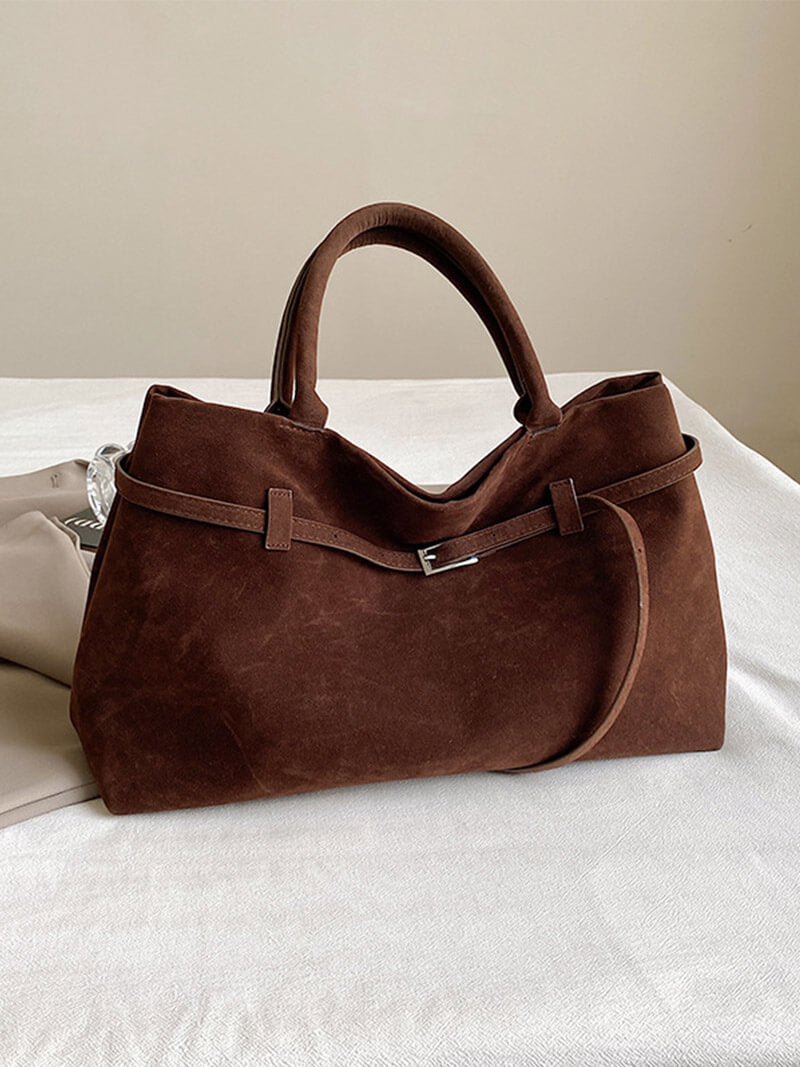 Purpose Suede Bag