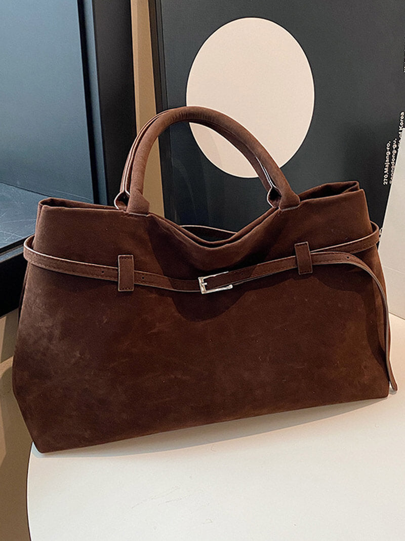Purpose Suede Bag