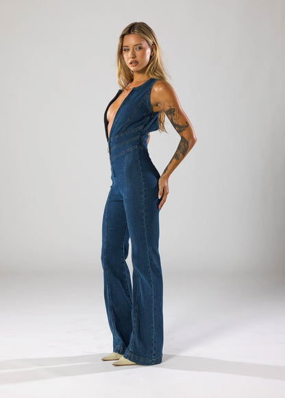 Jenny Denim Jumpsuit