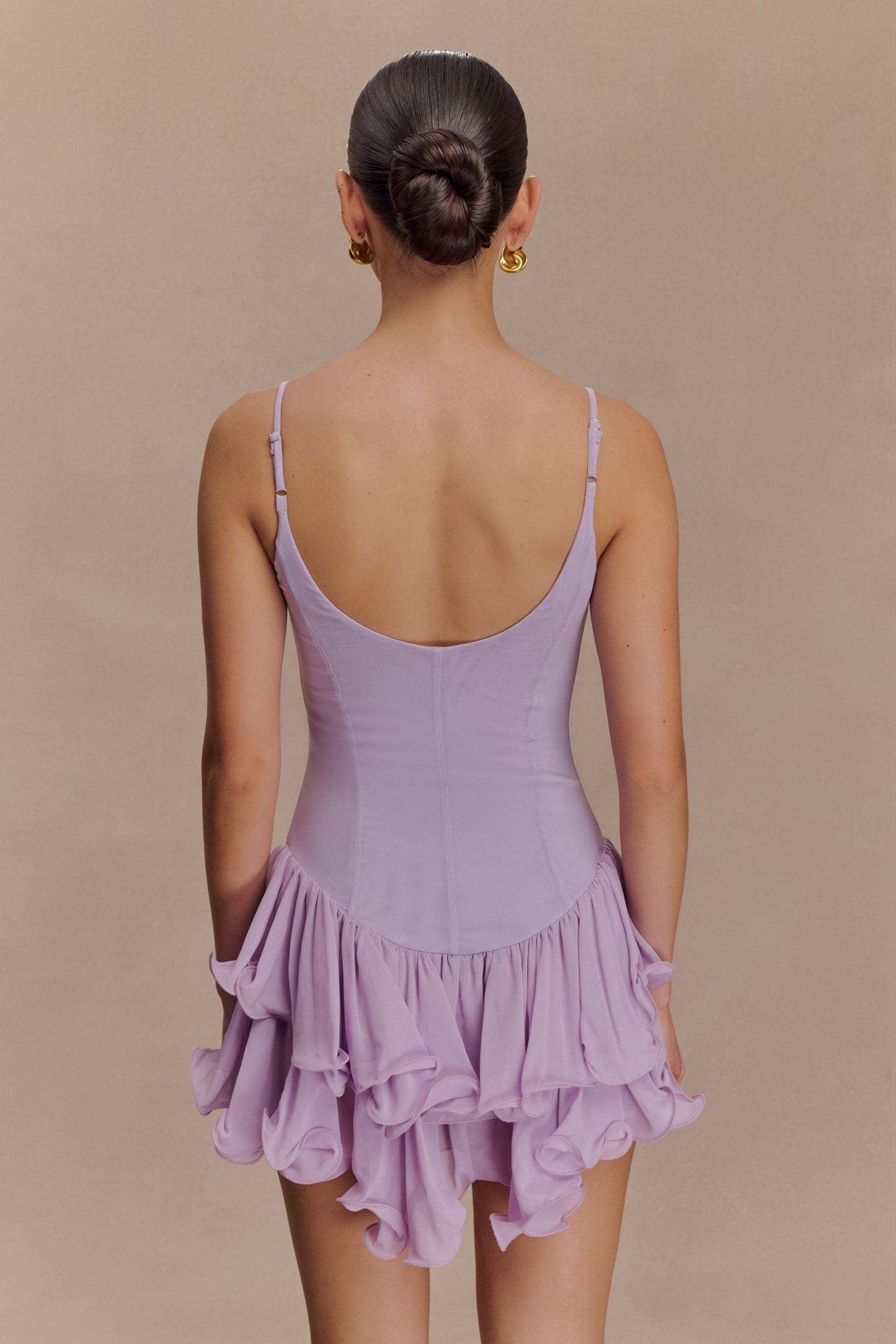 Calantha Mini Dress - Lilac