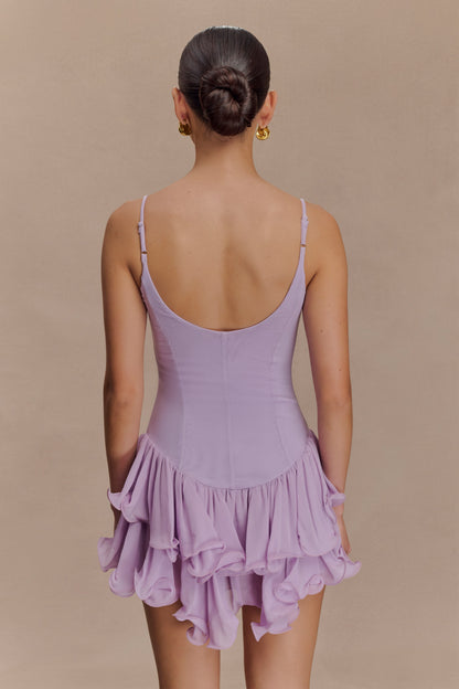 Calantha Mini Dress - Lilac