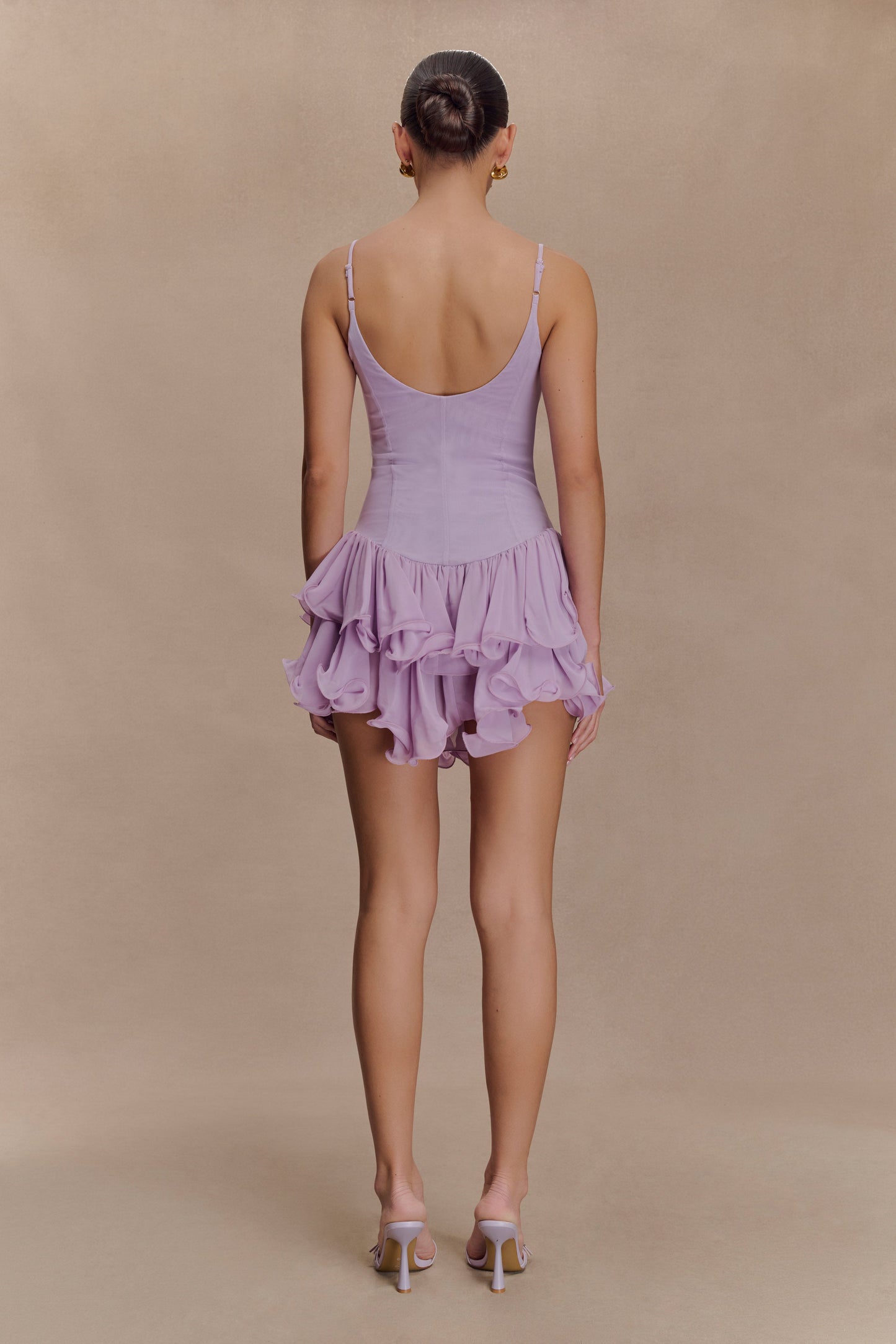 Calantha Mini Dress - Lilac