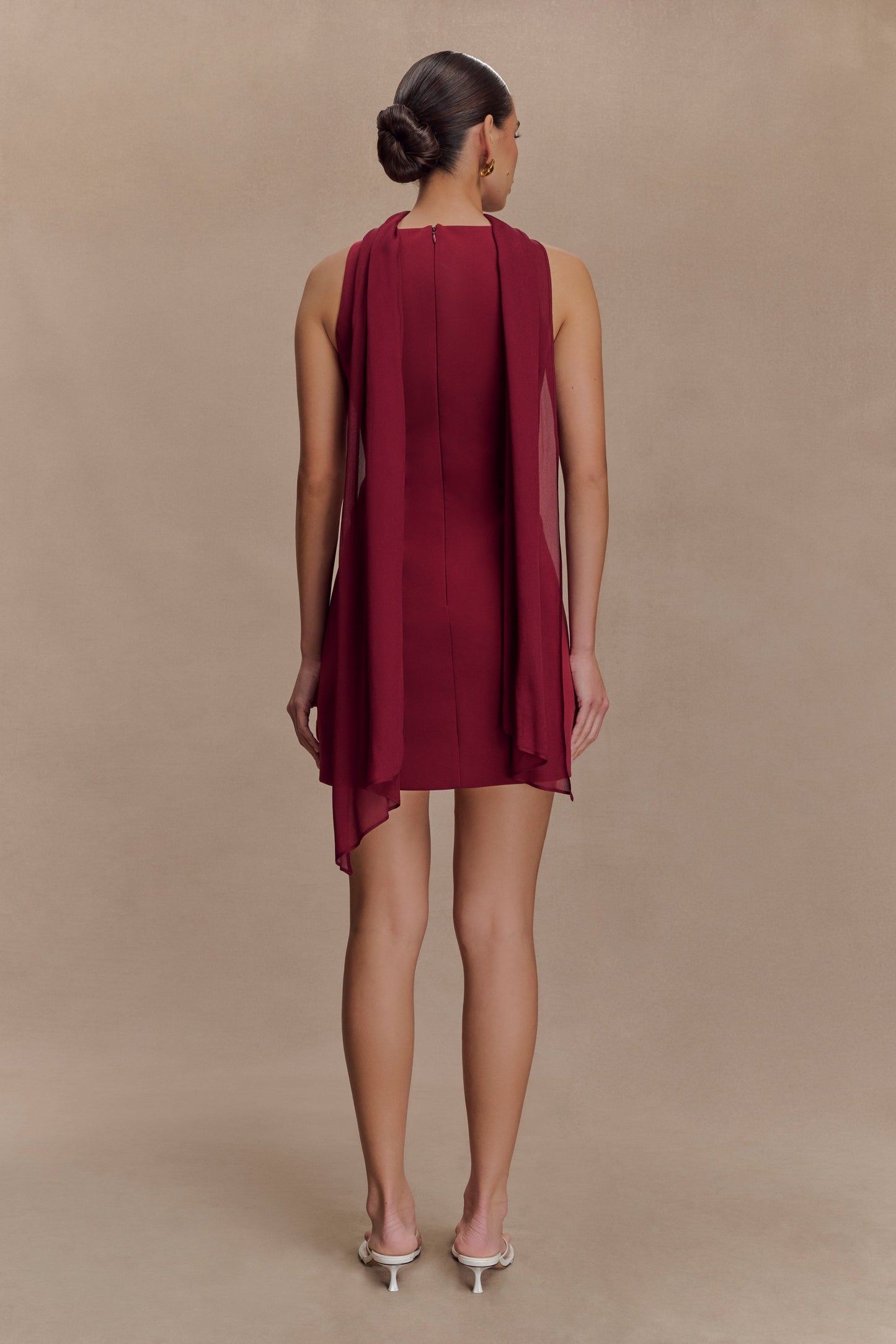 Skyler Mini Dress - Wine