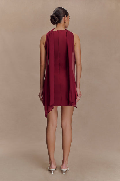 Skyler Mini Dress - Wine