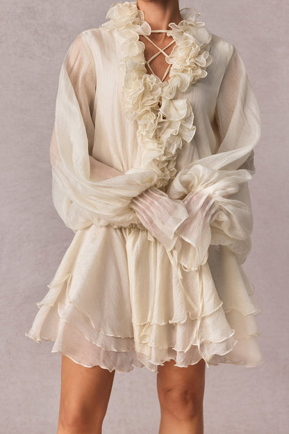 Daniela Boho Ruffle Dress