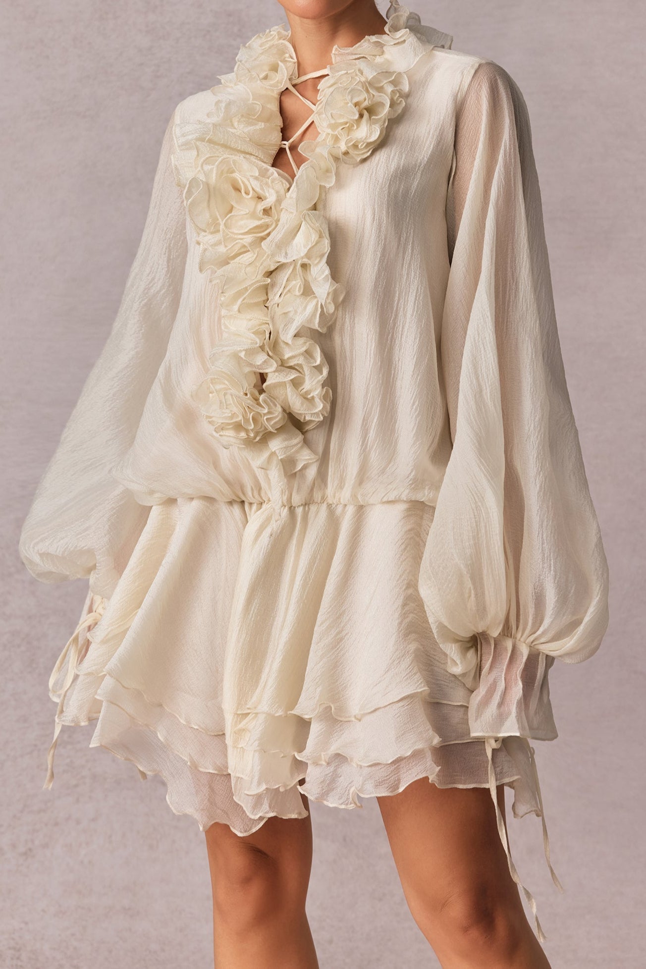 Daniela Boho Ruffle Dress