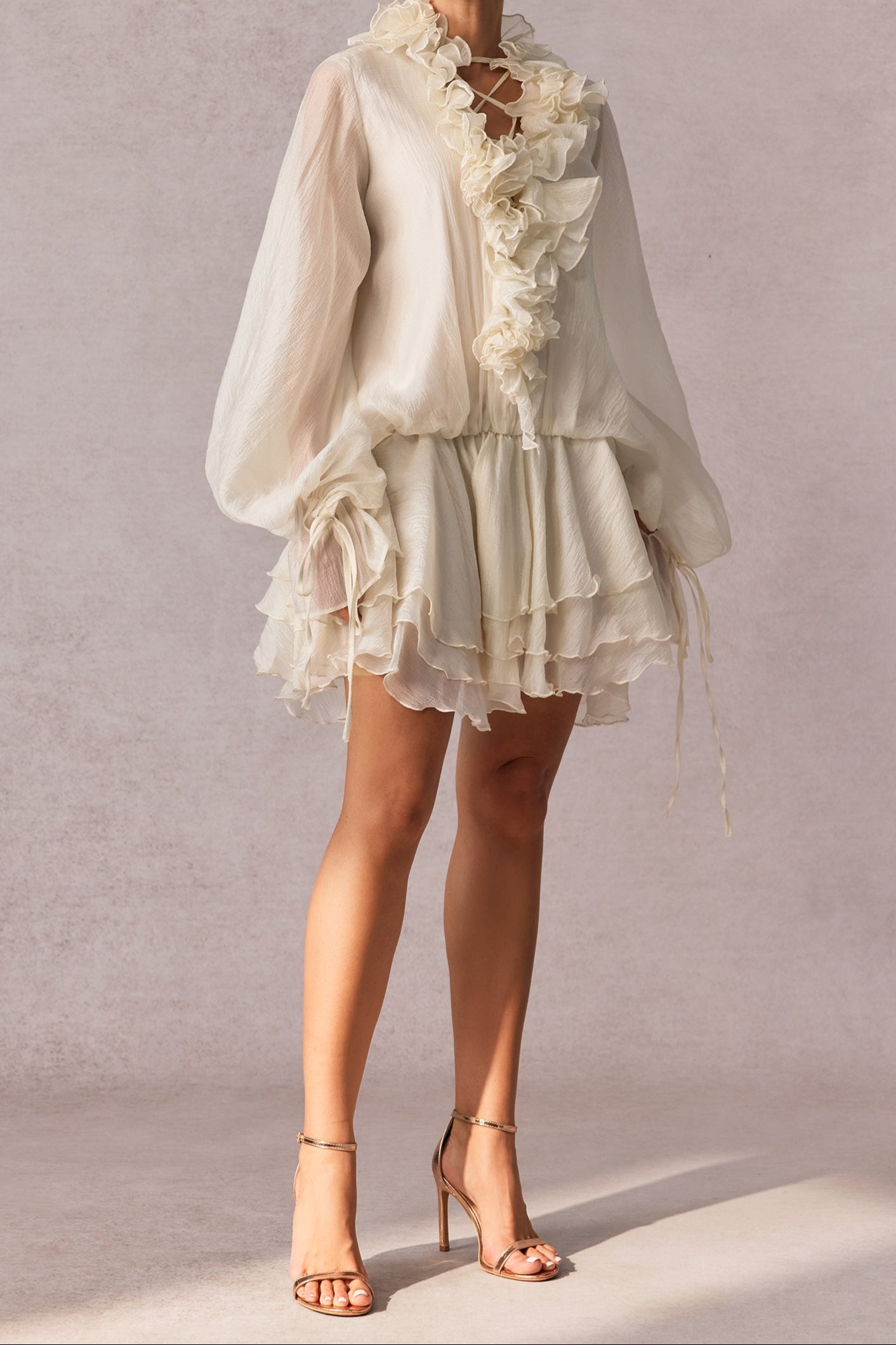 Daniela Boho Ruffle Dress