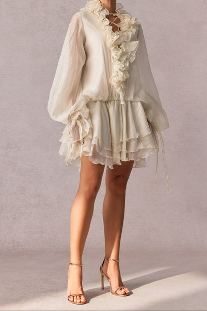 Daniela Boho Ruffle Dress