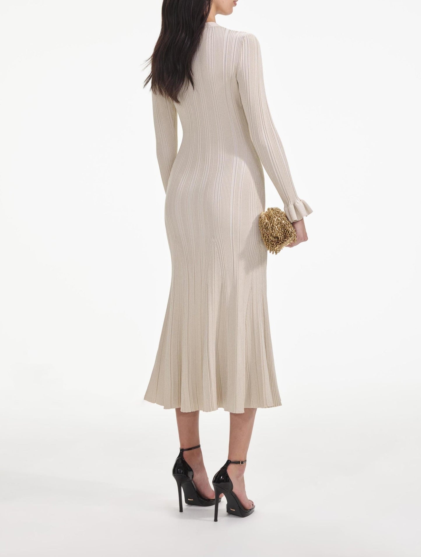 Aria Ribbed Midi Dress