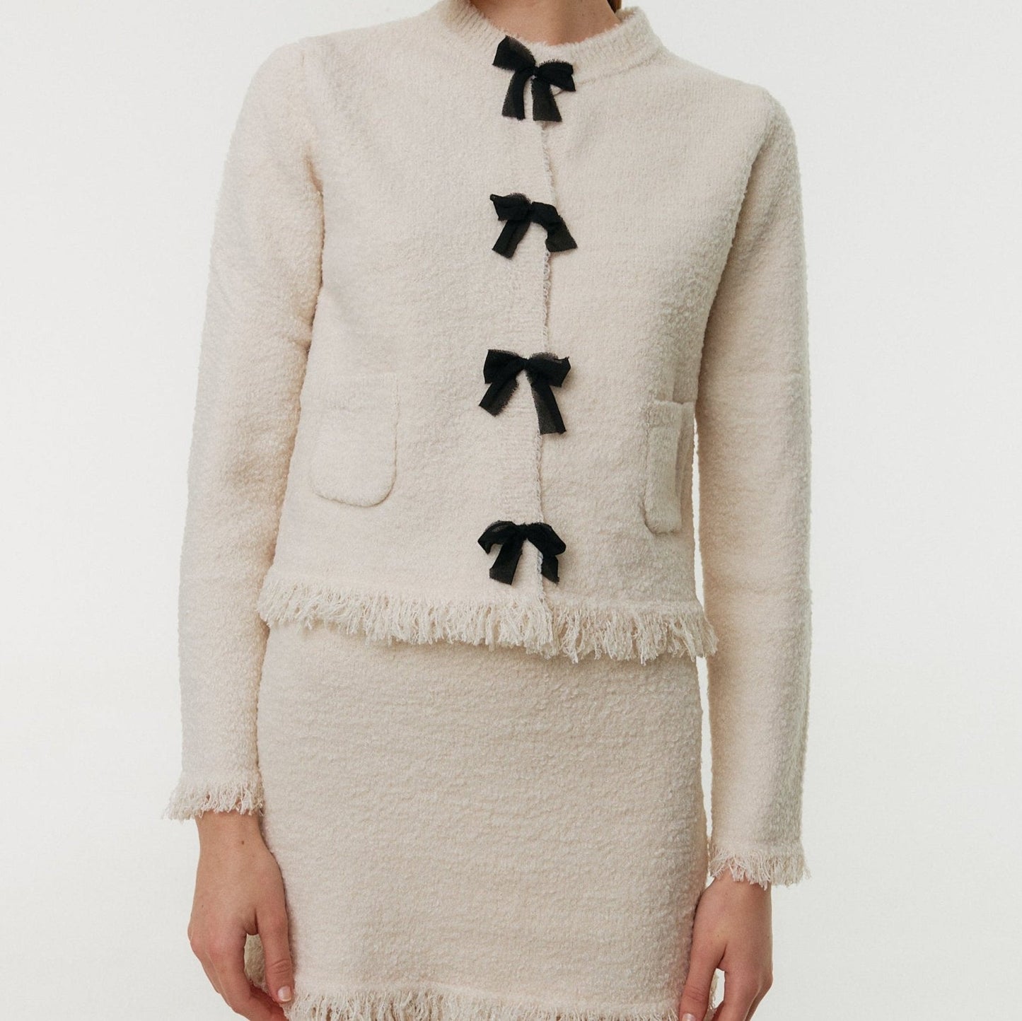 Manuela Bow Cardigan