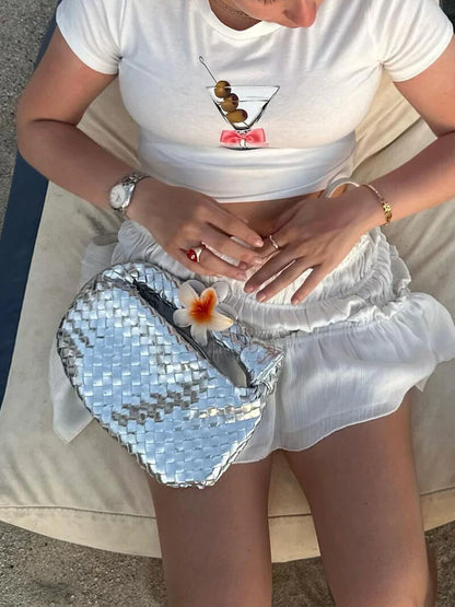 Carla Mini Woven Bag
