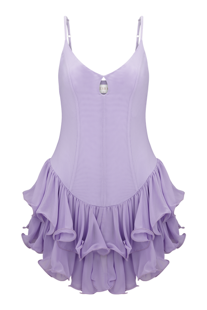 Calantha Mini Dress - Lilac