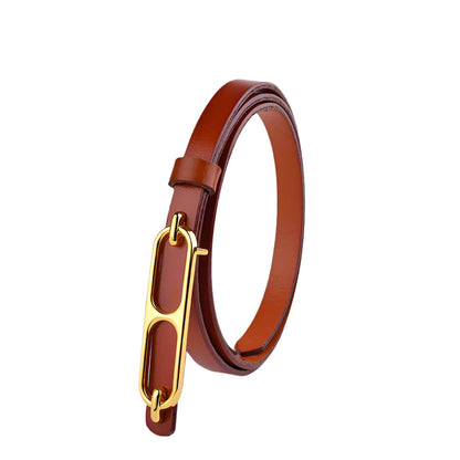 Tara Skinny Leather Belt