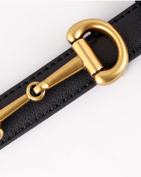Lara Gold Buckle Belt