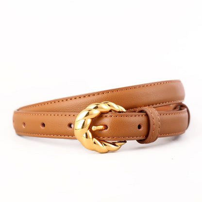 Bobbi Gold Buckle Belt