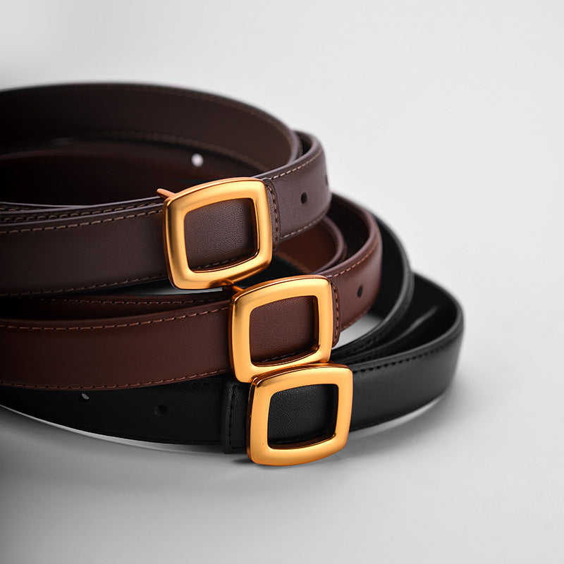 Maude Gold Buckle Belt