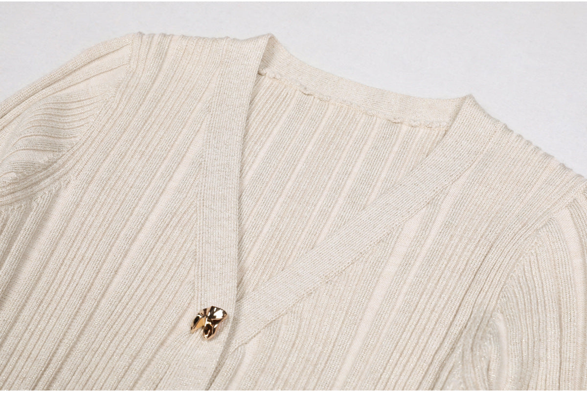 Aria Ribbed Midi Dress