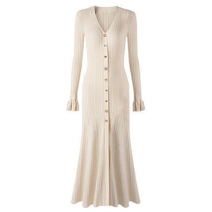 Aria Ribbed Midi Dress