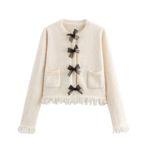 Manuela Bow Cardigan