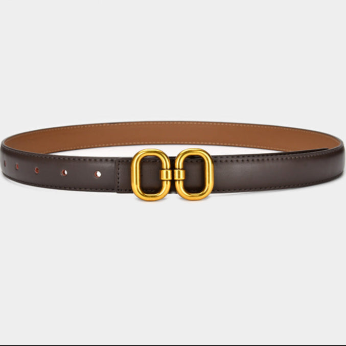 Chloe Gold Buckle Belt