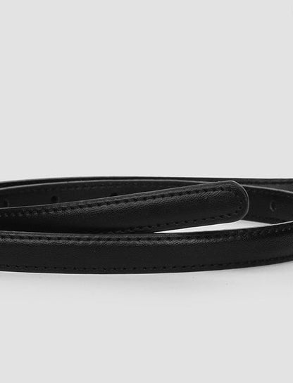Cara Skinny Leather Belt