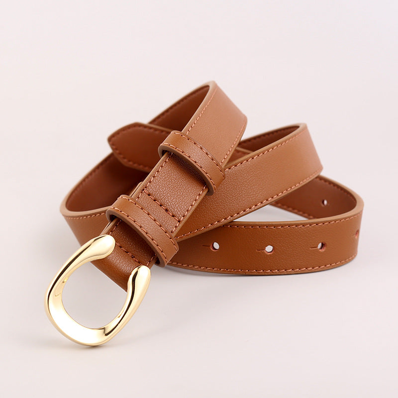 Isabella Gold Buckle Belt