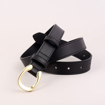 Isabella Gold Buckle Belt