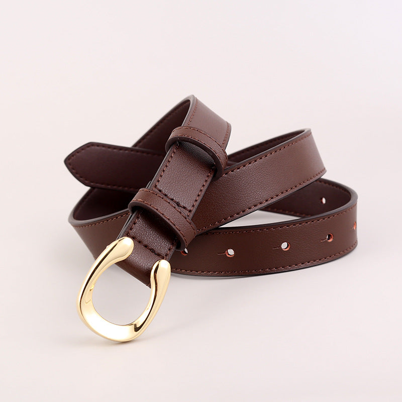 Isabella Gold Buckle Belt