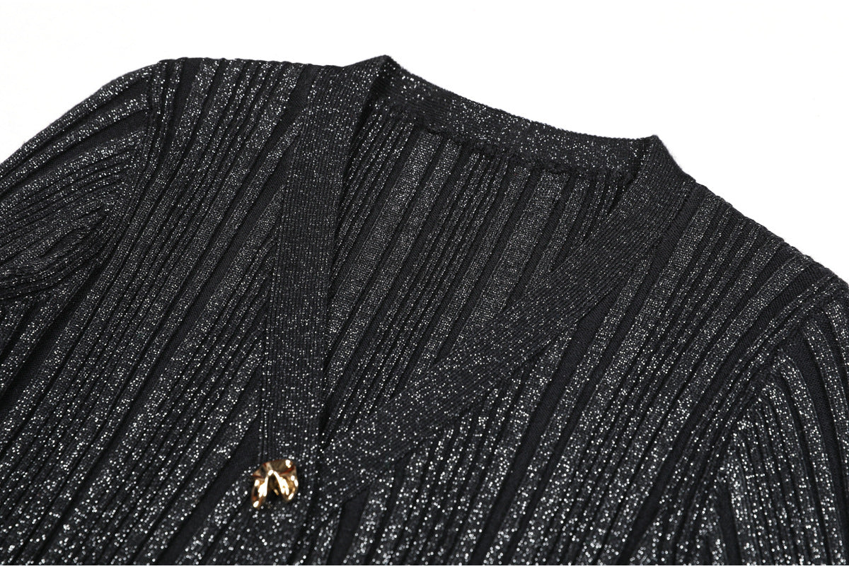 Aria Ribbed Midi Dress