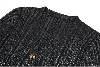 Aria Ribbed Midi Dress