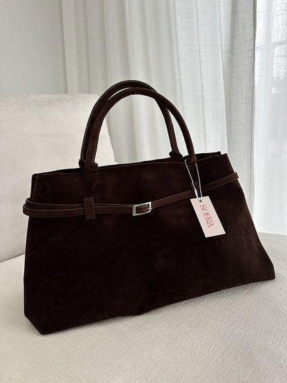 Purpose Suede Bag
