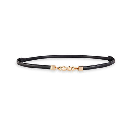 Mia Thin Leather Belt
