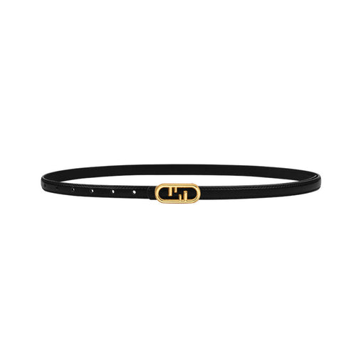 Cara Skinny Leather Belt