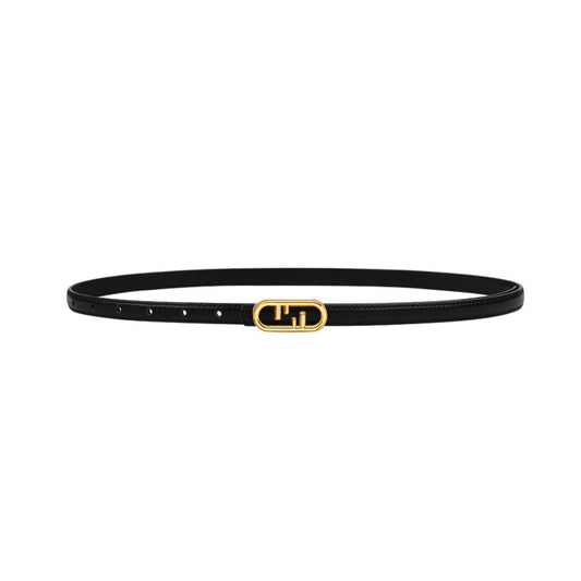 Cara Skinny Leather Belt