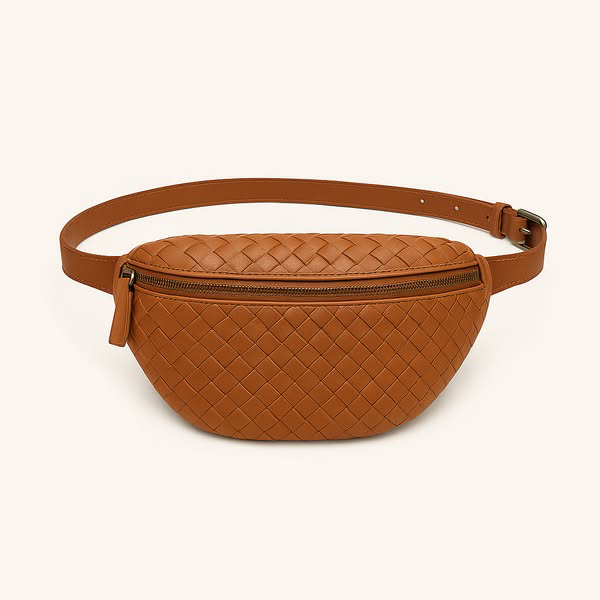Carla Woven Belt Bag