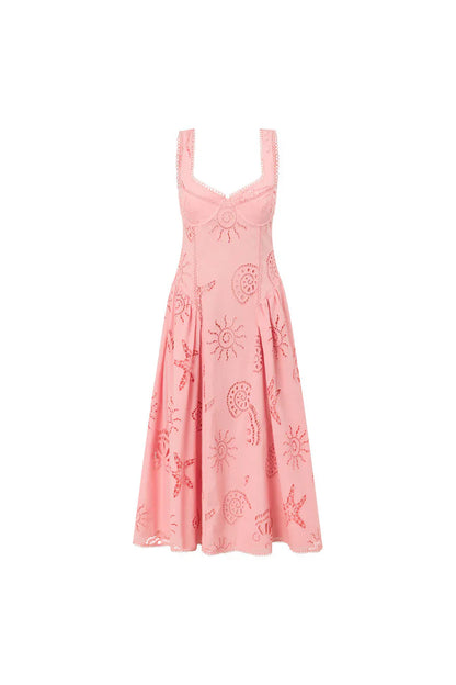 Tiana Eyelet Embroidery Sundress